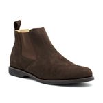 Botina Masculina Quarto de Milha Nobuck Café