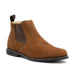 Botina Masculina Quarto de Milha Nobuck Conhaque