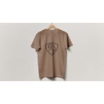 Camiseta Masculina Ferragon Boots Marron