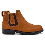 Botina Feminina Pampa Nobuck Conhaque