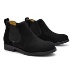 Botina Feminina Pônei Nobuck Preto