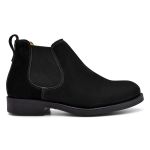 Botina Feminina Pônei Nobuck Preto