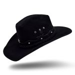 Chapéu Lacaune Nobuck Preto