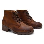Bota Feminina Morgan Nobuck Stonado Conhaque