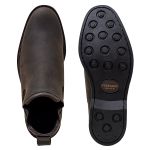 Botina Masculina Shire Chelsea Mustang Café 