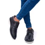 Sapato de Couro Casual Amarok Preto