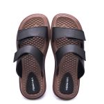 Sandália de Couro Angra Preta