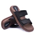 Sandália de Couro Angra Preta