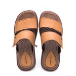 Sandália de Couro Angra Conhaque