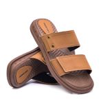 Sandália de Couro Angra Conhaque