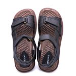 Sandália de Couro Angra Preta