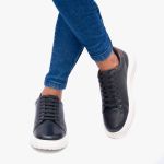 Tênis de Couro Bolt Urban Black