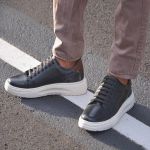 Tênis de Couro Bolt Urban Black