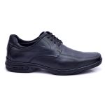 Sapato Social de Couro Madri Preto