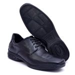 Sapato Social de Couro Madri Preto