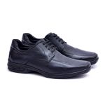 Sapato Social de Couro Madri Preto