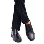Sapato Social de Couro Madri Preto 
