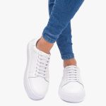 Tênis de Couro Malibu Branco