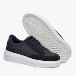 Tênis Casual de Couro Tokio Preto