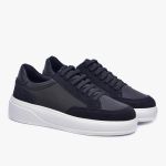 Tênis Casual de Couro Tokio Preto