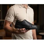 Tênis de Couro Tokio All Black