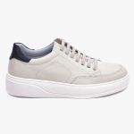 Tênis de Couro Tokio Off White