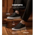 Tênis de Couro Tokio Preto