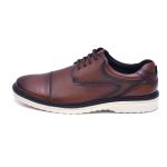 Sapato de Couro Casual Amarok Mogno 