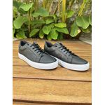 Tênis Feminino Conforto Em Couro Preto