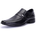 Sapato Social Masculino Ferrile Sport em Couro Preto