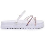 Birken Sandália Conforto Feminina Papete Strass Brilhante 01