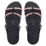Birken Sandália Conforto Feminina Papete Strass Brilhante 01