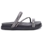 Birken Sandália Conforto Feminina Papete Strass Brilhante 03