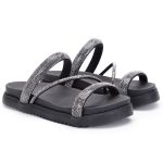 Birken Sandália Conforto Feminina Papete Strass Brilhante 03