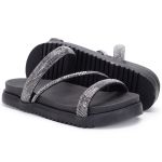 Birken Sandália Conforto Feminina Papete Strass Brilhante 03