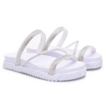 Birken Sandália Conforto Feminina Papete Strass Brilhante 03