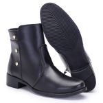 Bota Feminina Coturno Feminino Sola Tratorada Feminina Direto da Fabrica 6212