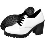 Sapato Oxford Sola Tratorada Feminino Pimpinella Branco
