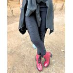 Bota 6209 Cano Curto Sola Tratorada Pimpinella Bordo