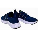 Tênis Masculino, Sapato Feminino Unissex Academia, Corrida, Caminhada Confortável Polo Wind Azul