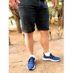 Tênis Masculino, Sapato Feminino Unissex Academia, Corrida, Caminhada Confortável Polo Wind Azul
