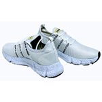 Tênis Masculino, Sapato Feminino Unissex Academia, Corrida, Caminhada Confortável Polo Wind Branco