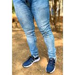 Tênis Masculino, Sapato Feminino Unissex Academia, Corrida, Caminhada Confortável Polo Wind Azul