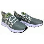 Tênis Masculino, Sapato Feminino Unissex Academia, Corrida, Caminhada Confortável Polo Wind Cinza
