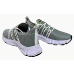 Tênis Masculino, Sapato Feminino Unissex Academia, Corrida, Caminhada Confortável Polo Wind Cinza