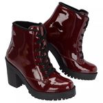Bota 6209 Cano Curto Sola Tratorada Pimpinella Bordo