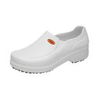 Sapato Soft Work Fechado Branco 37 BB65 CA31898