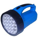 Lanterna Holofote Recarregável de LED Bivolt com 18 Leds
