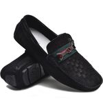 MOCASSIM NOBUCK MOD PTO XADREZ