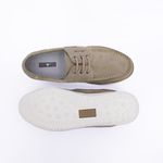 DOCKSIDE COURO CINZA